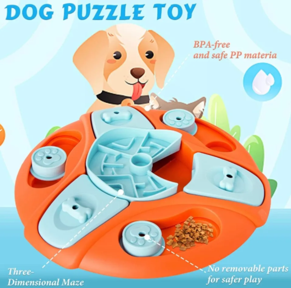 Genius_ Level dog food Puzzle Toys for IQ Challenges - Image 4