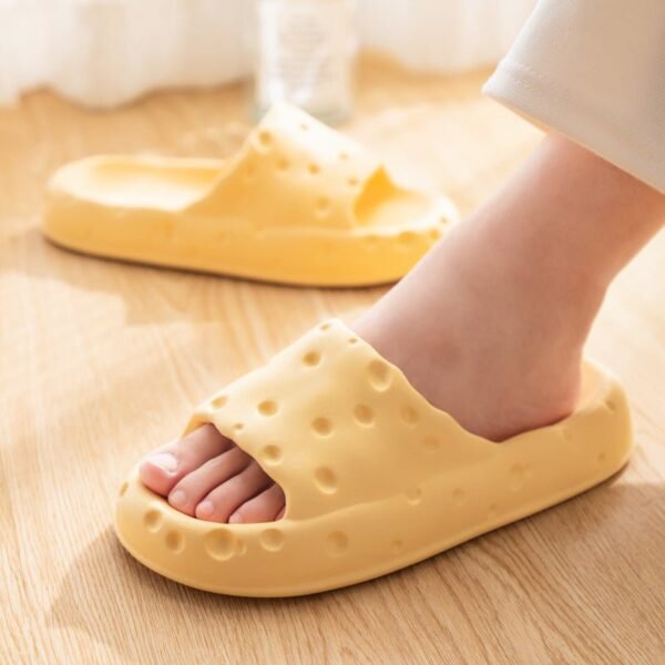 Cheese Cloud Soft Non-slip Sandals House Slippers Dog Chew Toys - Image 2
