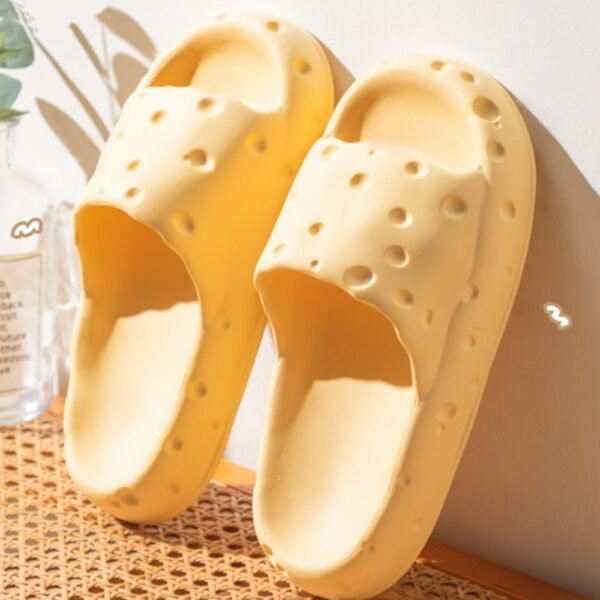 Cheese Cloud Soft Non-slip Sandals House Slippers Dog Chew Toys - Image 3