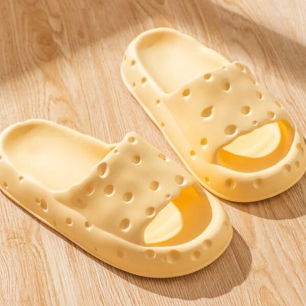 Cheese Cloud Soft Non-slip Sandals House Slippers Dog Chew Toys - Image 4
