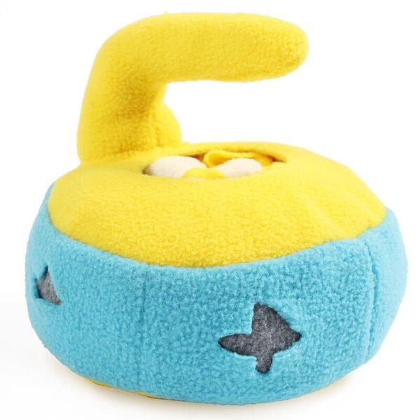 Curling Puzzle Dog Interactive Toy Treat Dispenser Toy - Image 9