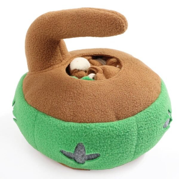 Curling Puzzle Dog Interactive Toy Treat Dispenser Toy - Image 8
