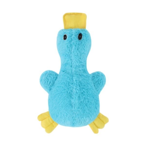 Cute Duck Plush Toy With Squeaker Dog Chew Toy - Image 6
