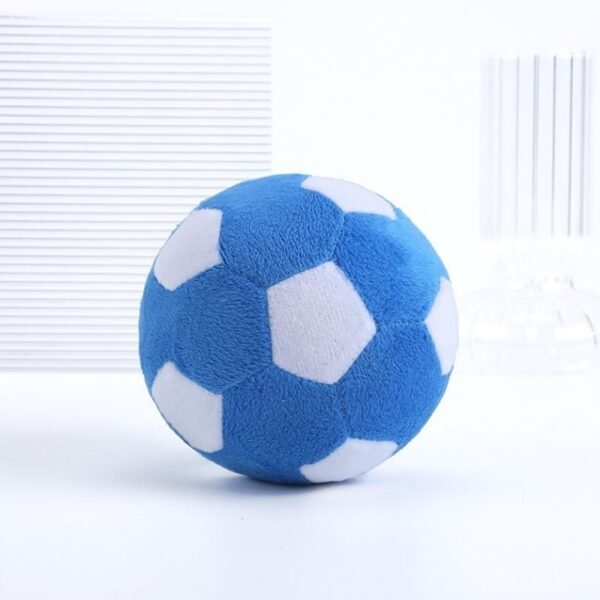 Football Plush Interactive Chew Toy Squeaky Dog Toy - Image 7