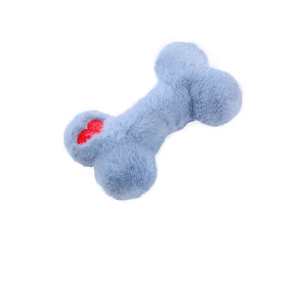 Funny Bone Squeaky Plush Toy Dog Chew Toy - Image 7