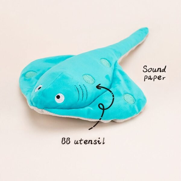 Chew-Resistant Squeaky Dog Toy - Ocean World - Image 8