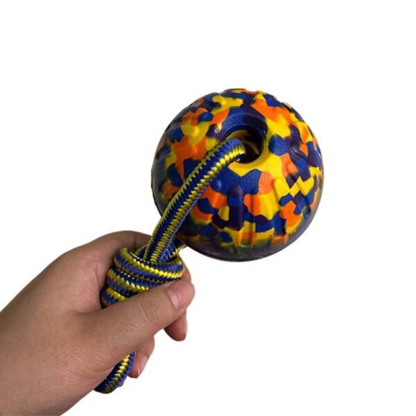 Durable Camo Dog Toy Chew-Resistant Rope Floating Water Toy Series - Image 9