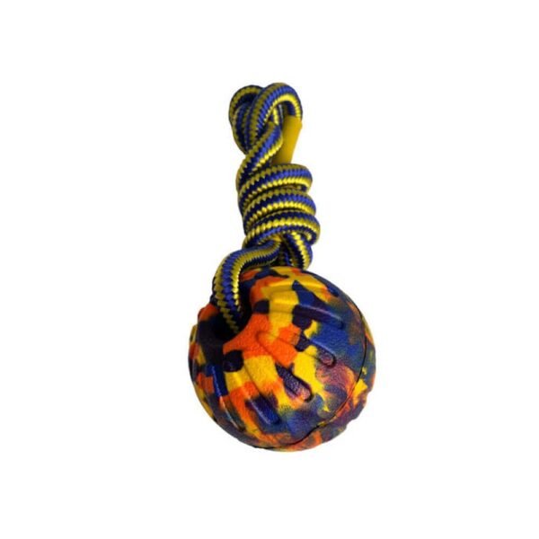Durable Camo Dog Toy Chew-Resistant Rope Floating Water Toy Series - Image 12