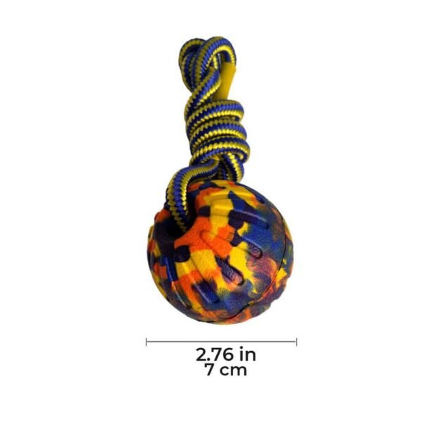 Durable Camo Dog Toy Chew-Resistant Rope Floating Water Toy Series - Image 6