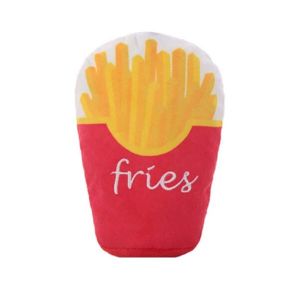 Family Bucket Set Squeaky Plush Toy Puppy Dog Meal Deal Interactive Toy - Image 3