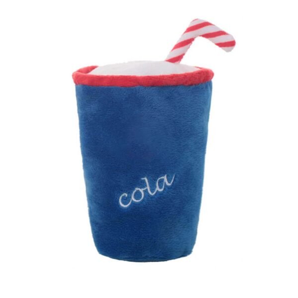 Family Bucket Set Squeaky Plush Toy Puppy Dog Meal Deal Interactive Toy - Image 4