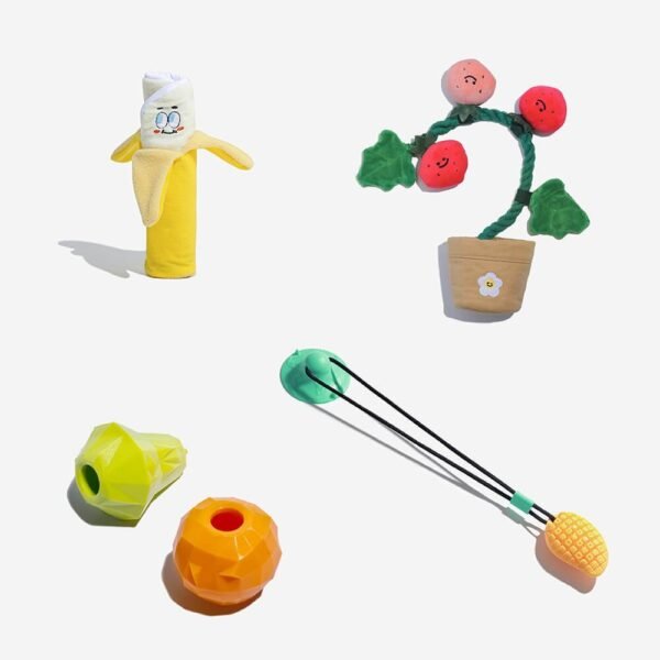Dog Toy Gift Basket Set | Squeaky Chew Plush Treats Throw Interactive Toys - Image 13