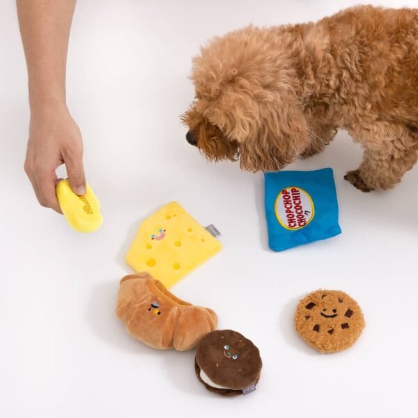 Dog Toy Gift Basket Set | Squeaky Chew Plush Treats Throw Interactive Toys - Image 2