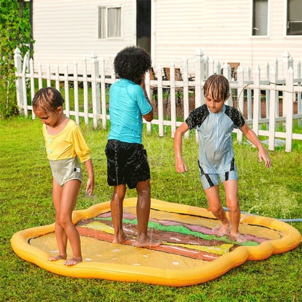 Ice Cream Children Splash Play Mat Dog Sprinkler Pad - Image 8