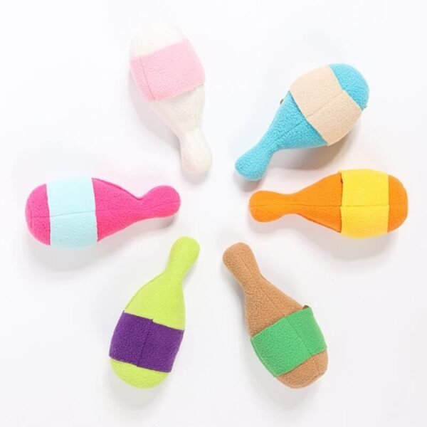 Interactive Bowling Puzzle Dog Treat Dispenser Toy - Image 6