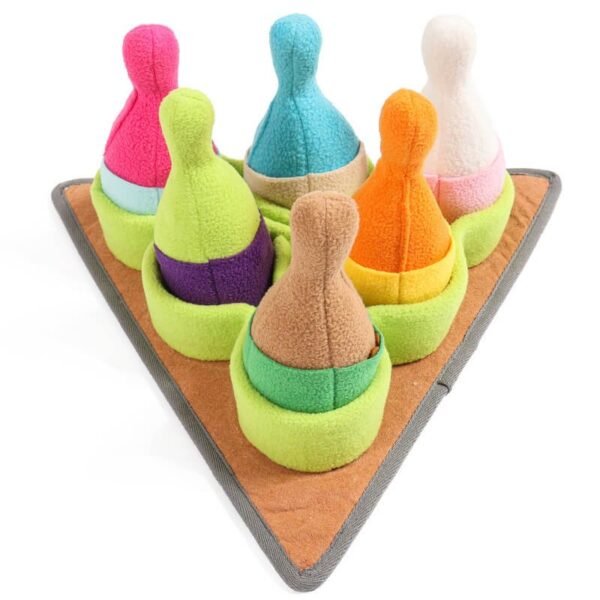 Interactive Bowling Puzzle Dog Treat Dispenser Toy - Image 10