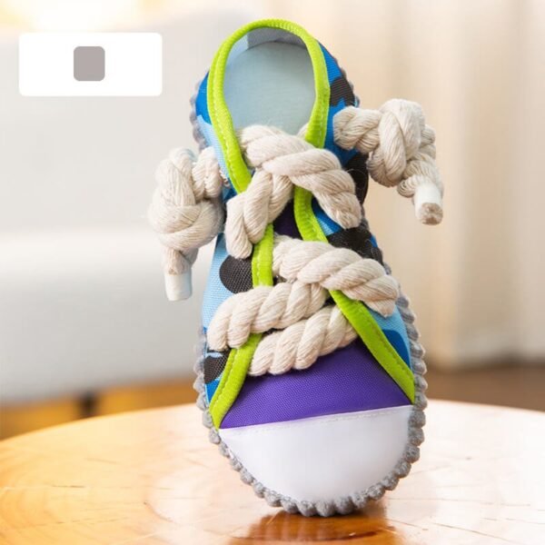Cotton Rope Slipper Toy Dog Teething Toy - Image 7