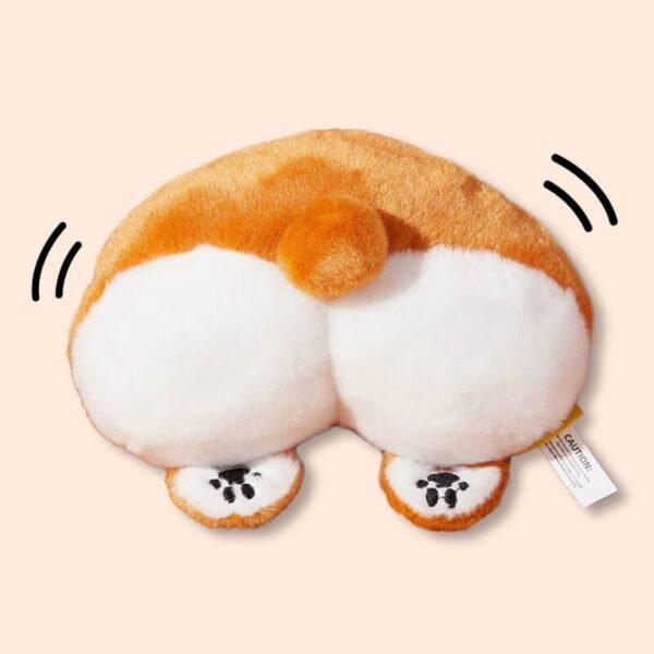 Funny Plush Squeaky Dog Toy - Butt - Image 7