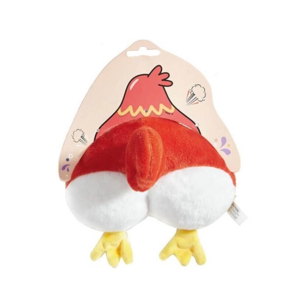 Funny Plush Squeaky Dog Toy - Butt - Image 12