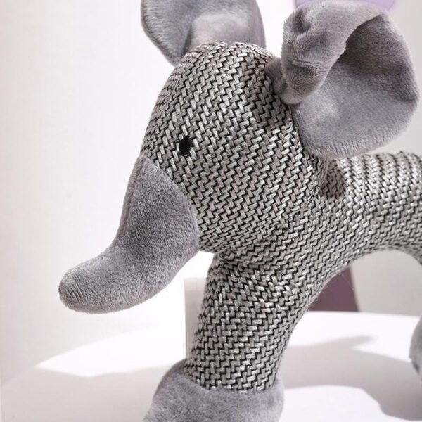 Animal Squeaky Plush Dog Toy - Image 6