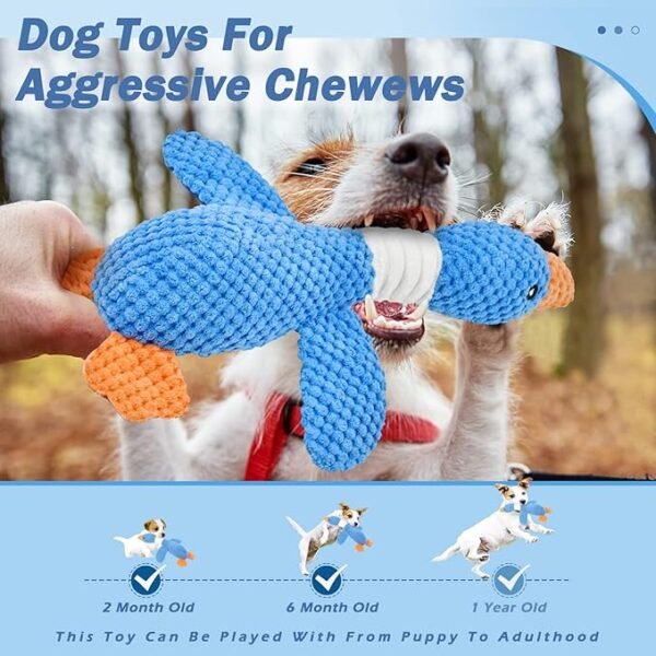 Vatican Upgraded Goose Indestructible Dog Toys for Aggressive Chewers - Image 2