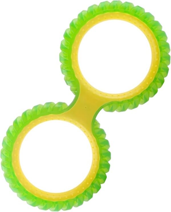DGT Teething Training Dog Toy for Aggressive Chewers,(Green)